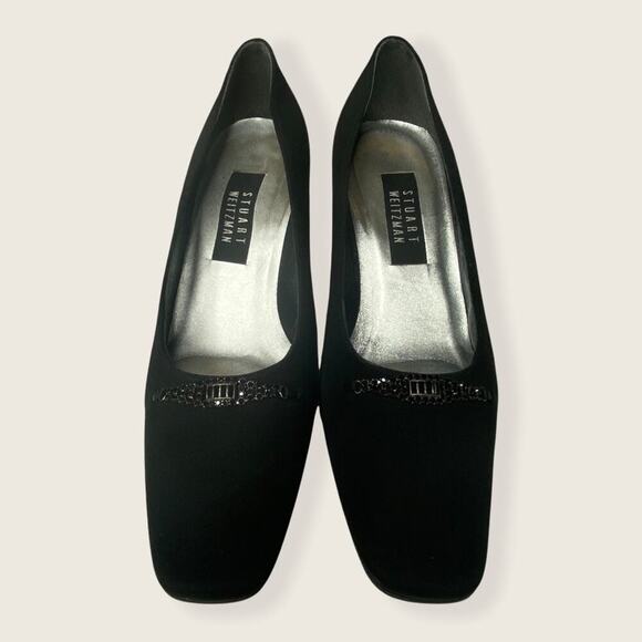 UCWOB Stuart Weitzman Suede Pumps 8.5 B US - Picture 8 of 14